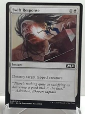 Swift Response 040/274 MTG Core 2021 New White Instant Common