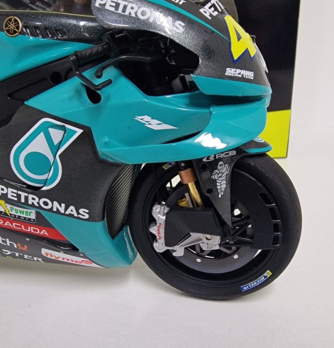 Minichamps Scale 1:12 Valentino Rossi Modellino Moto Gp Minichamps Scale 1:12 Valentino Rossi Modellino Moto Gp
