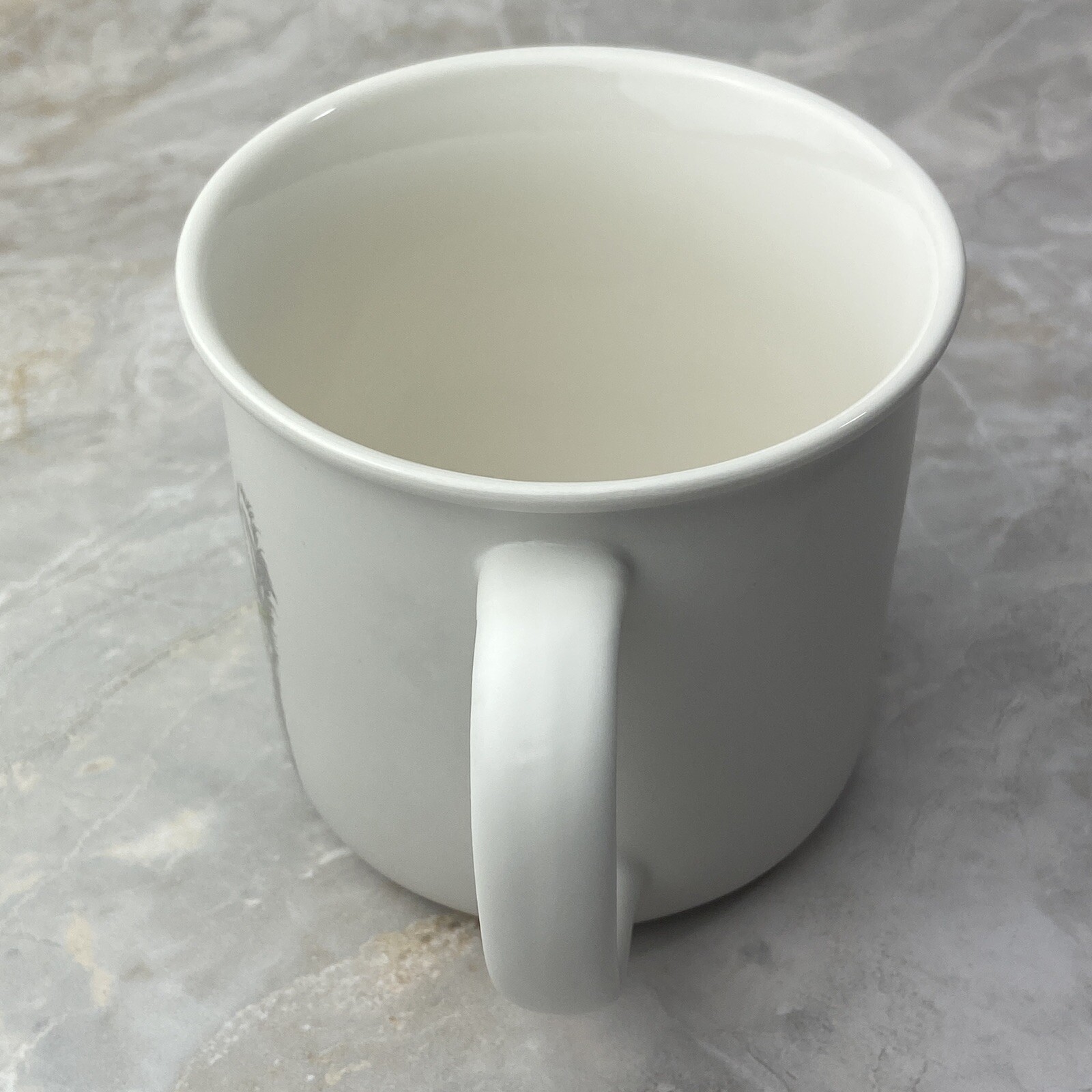 Eco One Coffee Cup Liama With Green Heart Shape Glasses  Mug Cool Animal Tea