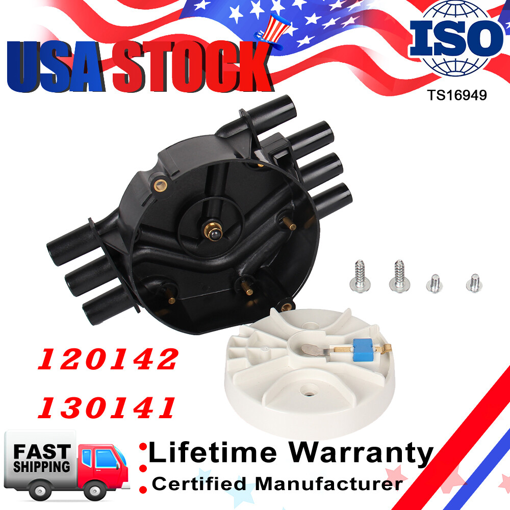 120142 Distributor Cap Rotor 130141 Set For CHEVY Blazer Vortec GMC Socket 4.3L