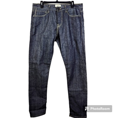 NEW Jack And Jones Selvedge JJGlenn Royal Denim Division Button Fly Jeans 34x32