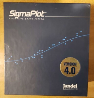 Scientific Graph System 4.0 w/ Manual 3.5'' FLOPPY vintage data analysis tool BOX
