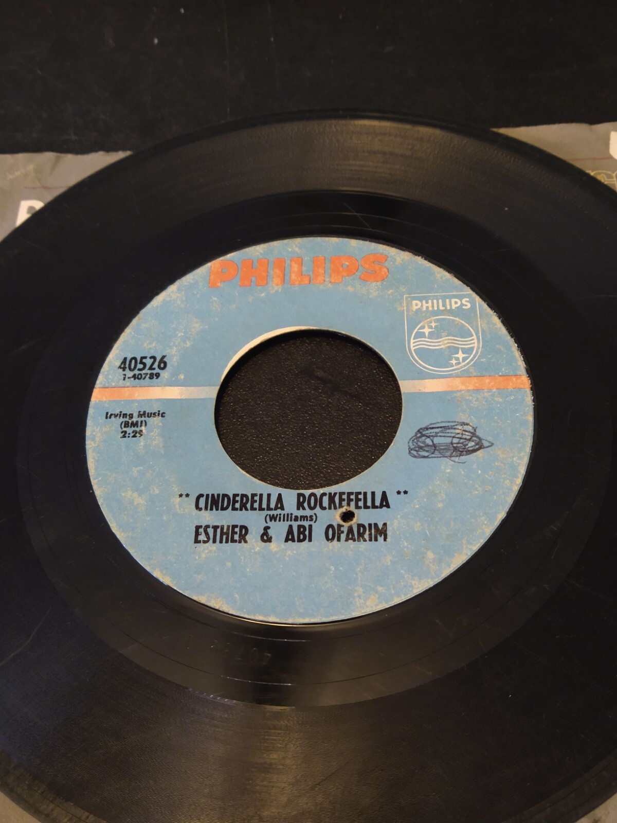 ESTHER & ABI OFARIM Cinderella Rockefella / Your Heart Is Free 45 ...