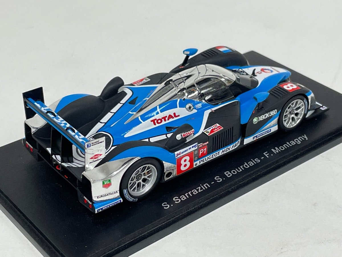 1/43 Spark Peugeot 908 HDI FAP car #8 2nd in 2009 24 H of Le Mans