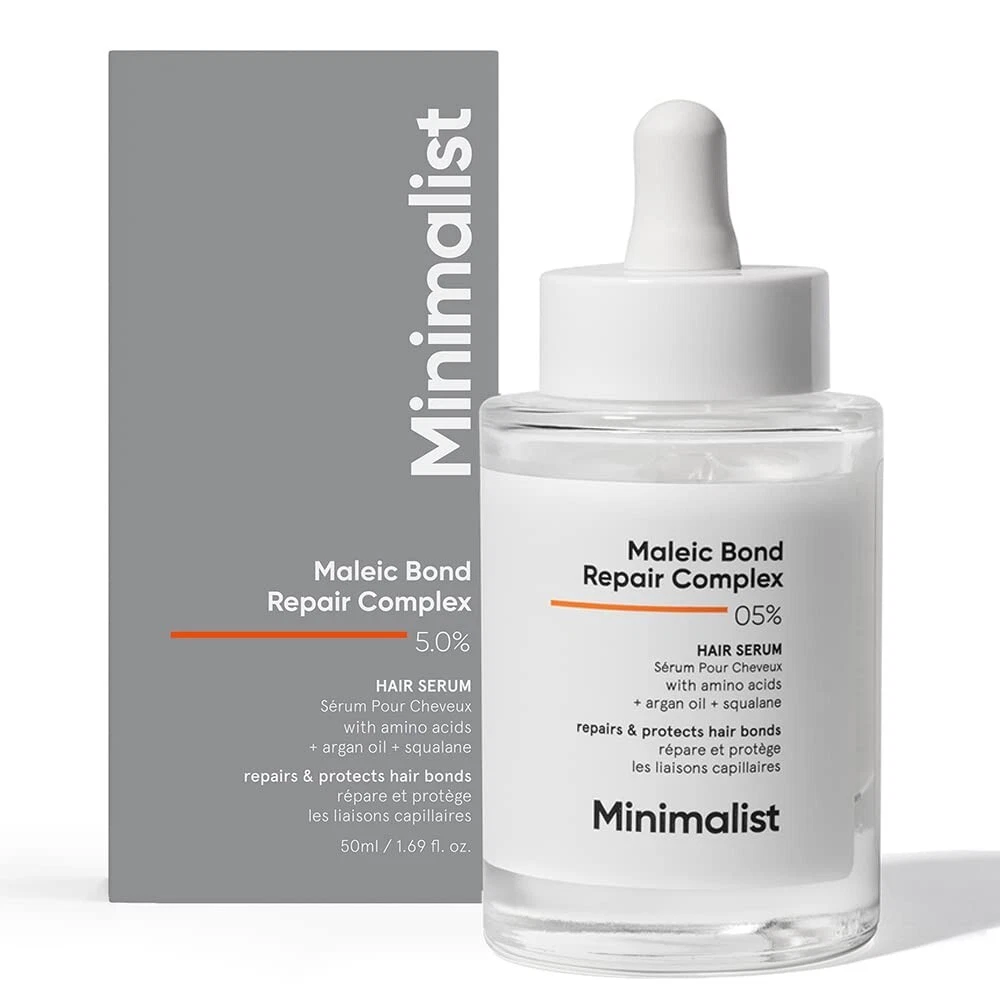 Minimalist Maleic Bond Repair Complex 05% Hair Serum For Women & Men 50 ml