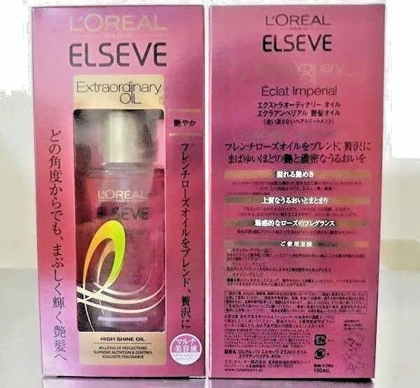 L'Oreal Paris ELSEVE Extraordinary High Shine Leave on Oil