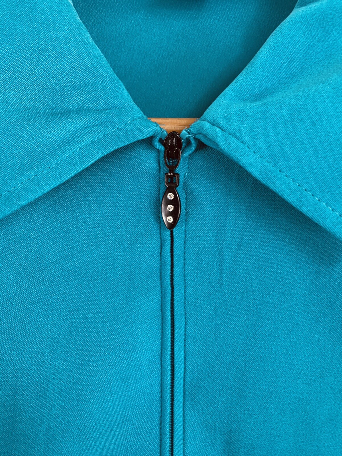 Notations Women's Jacket Large Solid Torques Blue… - image 6