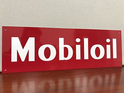 #ad Mobil oil Mobiloil pegasus aviation gas Gasoline advertising sign $22.00