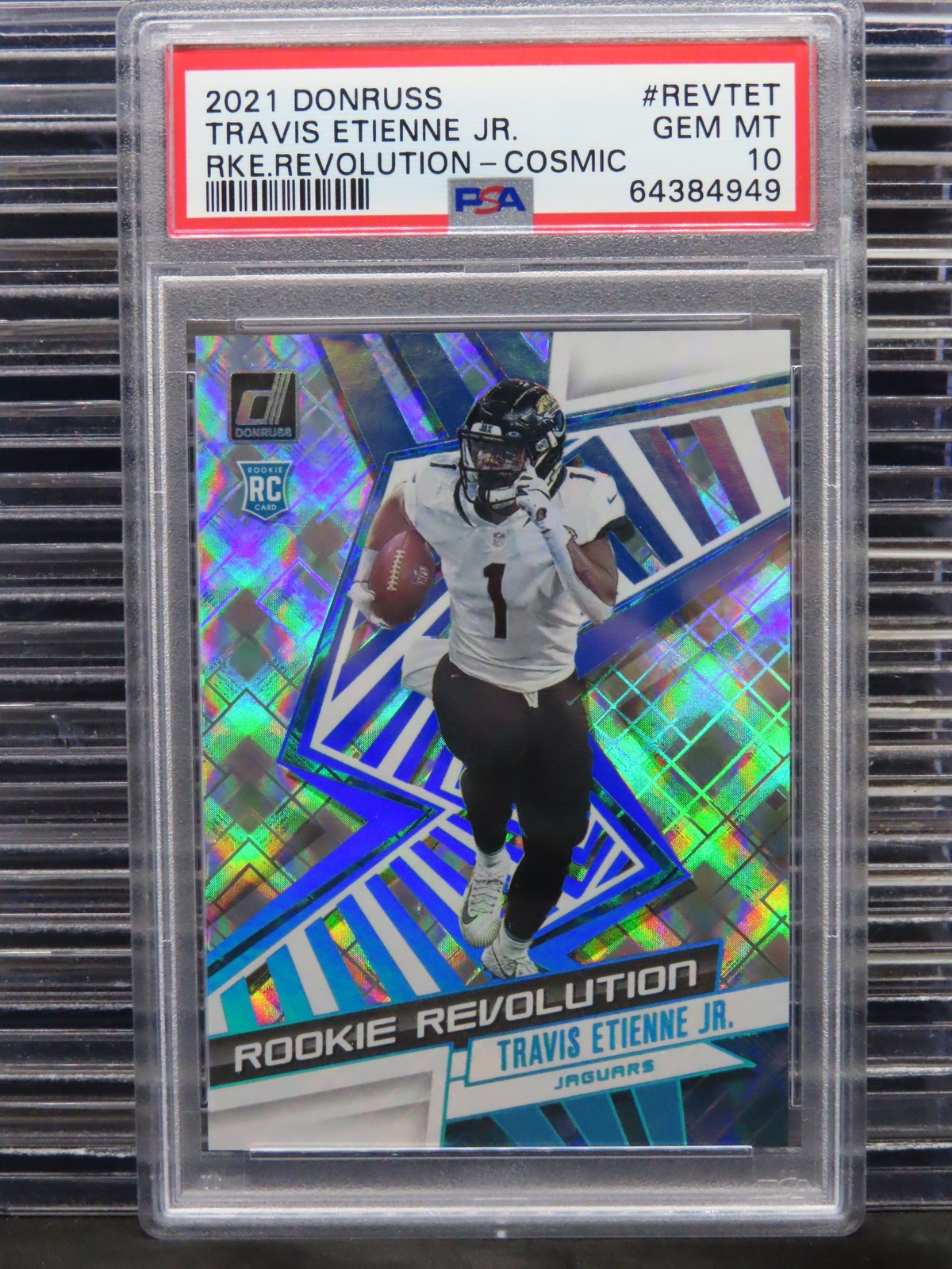 Travis Etienne Panini Donruss Rookie Revolution #REVTET Cosmic