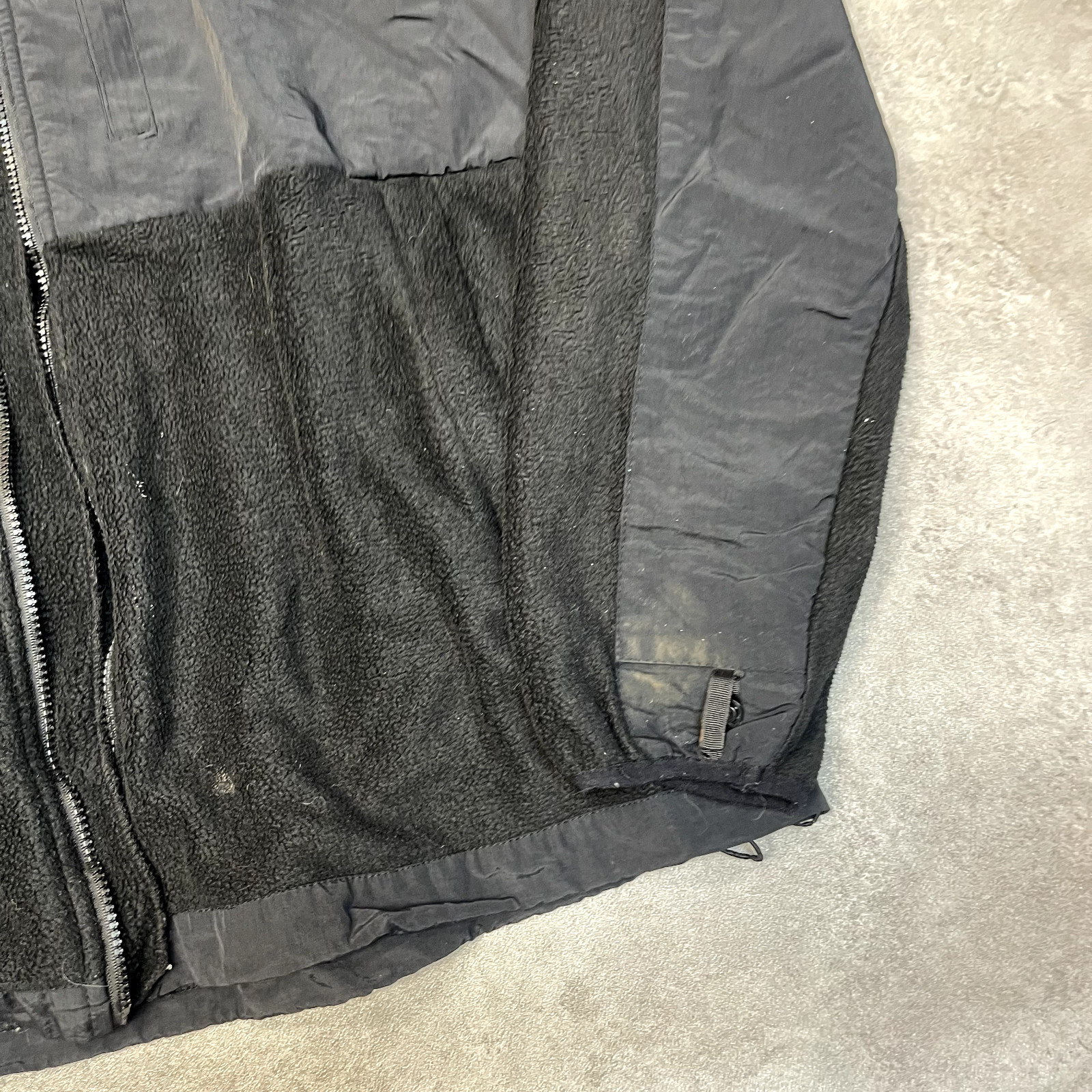 The North Face Fleece Mens 2XL Y2K Full Zip Outdoor Hiking Jumper, Black image 6