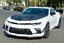 thumbnail 5  - For 16-18 Camaro SS EOS Package GLOSSY BLACK Bumper Side Splitter Canard Pair