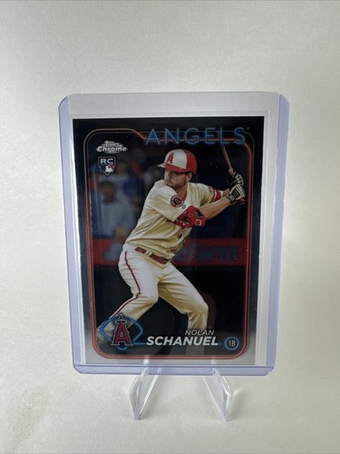 2024 Topps Chrome - #274 Nolan Schanuel (RC) - Angels - Afbeelding 1 van 2