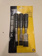 Pro Series By KR Tools 3pc Wood Chisel Set