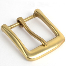 Solid Brass Belt Buckles Tongue Pin Belt Buckle Fits For 1.5 INCHES Belt