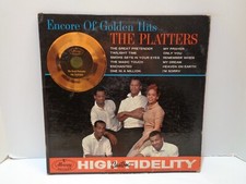 The Platters "Encore Of Golden Hits" Original 1960 Vinyl LP. Mercury MG-20472.