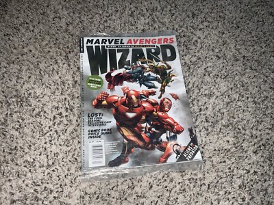 Wizard Magazine #222 (Sealed) - Marvel Avengers/ AVP
