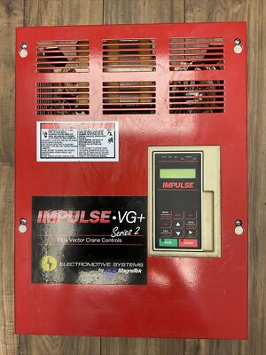 IMPULSE VG+ CIMR-G5M4022 4052-FVG+ SER S AC DRIVE 460VAC 3PH 52AMP CRANE CONTROL