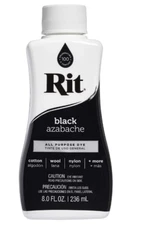 Rit All Purpose Liquid Dye, Black - 8oz