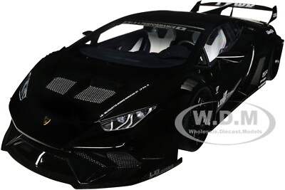 LAMBORGHINI HURACAN GT ''LB-SILHOUETTE WORKS'' BLACK 1/18 MODEL BY AUTOART 79129