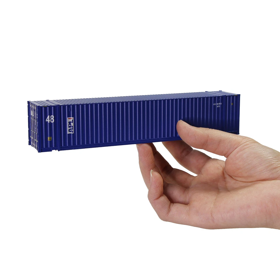 1pc/3pcs HO Scale 48ft Shipping Container 1:87 48“ Container Railway Wagon Box - Image 4 of 4