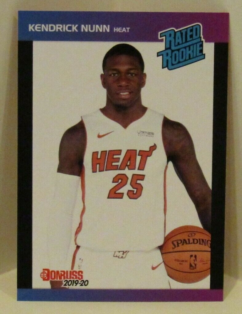 Kendrick Nunn 2019-20 Panini Instant 1989 Donruss Rated ROOKIE Retro #36 SP/3431