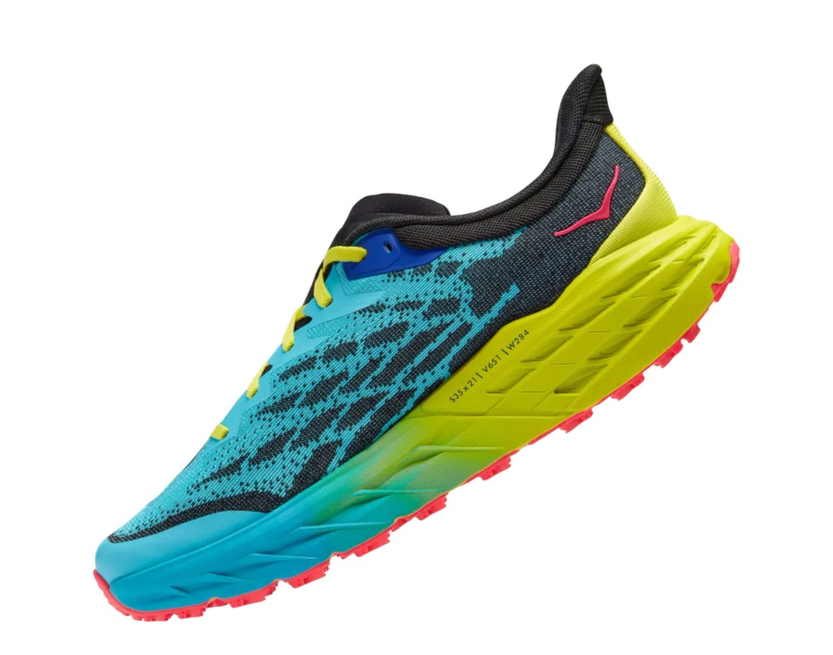 ☆HOKA☆ Men's Speedgoat 5 Black Yellow 1123157BEPR 1123157- HOKA ONE ONE Men's Speedgoat 5 – Portland Running Company
