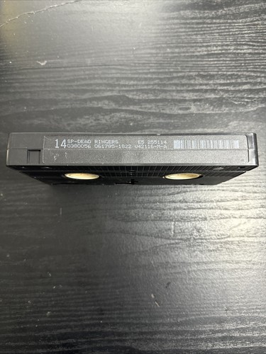 Dead Ringers VHS Kassette 1990 David Cronenberg Horror Jeremy Irons Film getestet