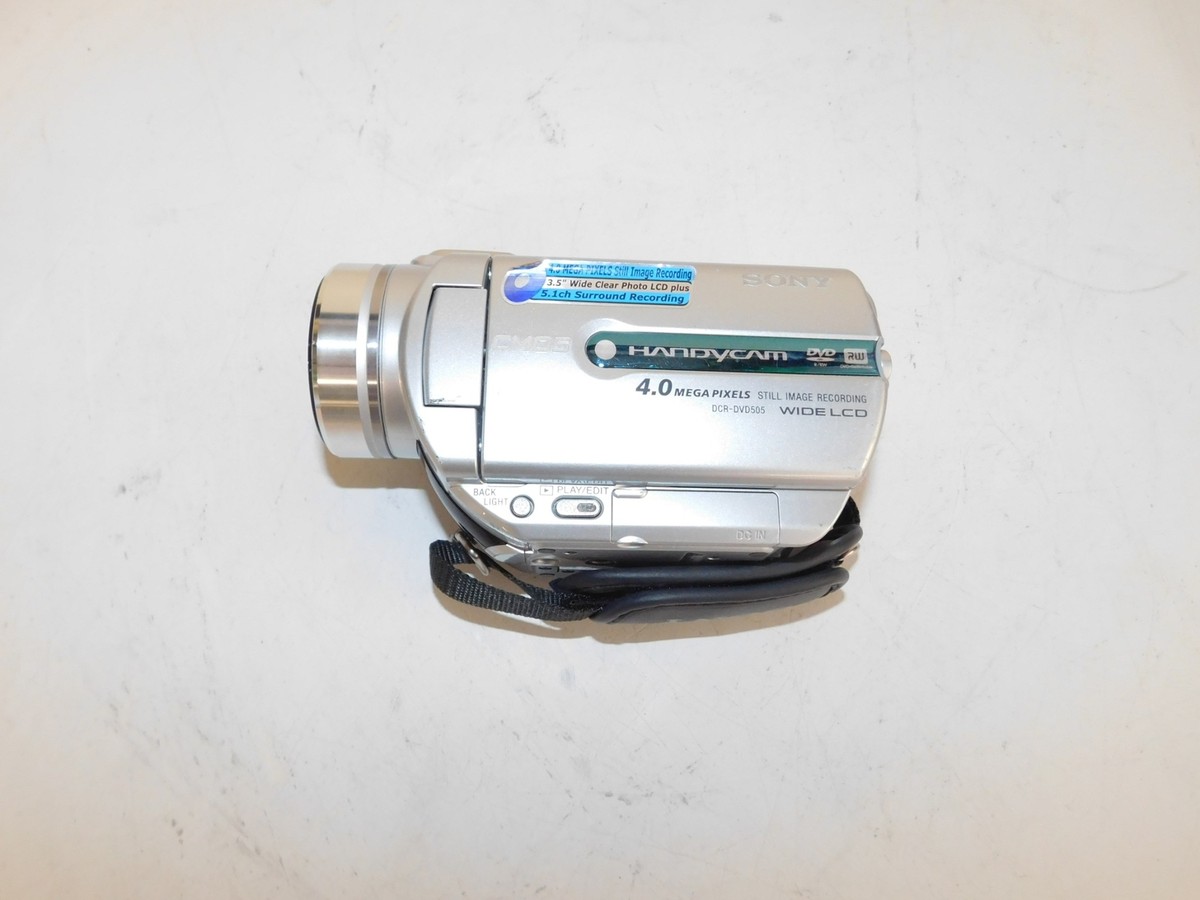 SONY HANDYCAM DCR-DVD505 ② Sony Handycam DCR-DVD505 Mini DVD Camcorder with 10x Optical