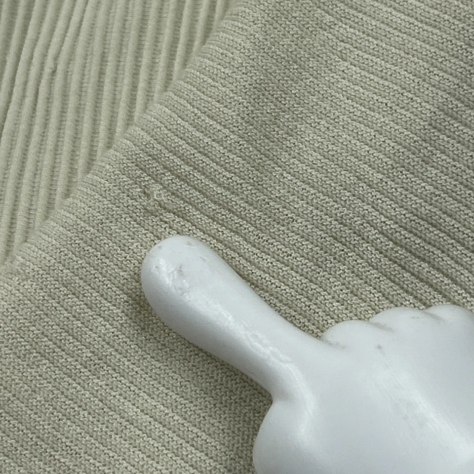 Jaqueta de malha Lululemon leve com nervuras feminina grande osso elástico zíper W3GN4S - Imagem 3 de 4