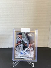 Max Fried Rookie (On Card) Autograph ⚾️ 2018 Topps Gold Label Framed ⚾️