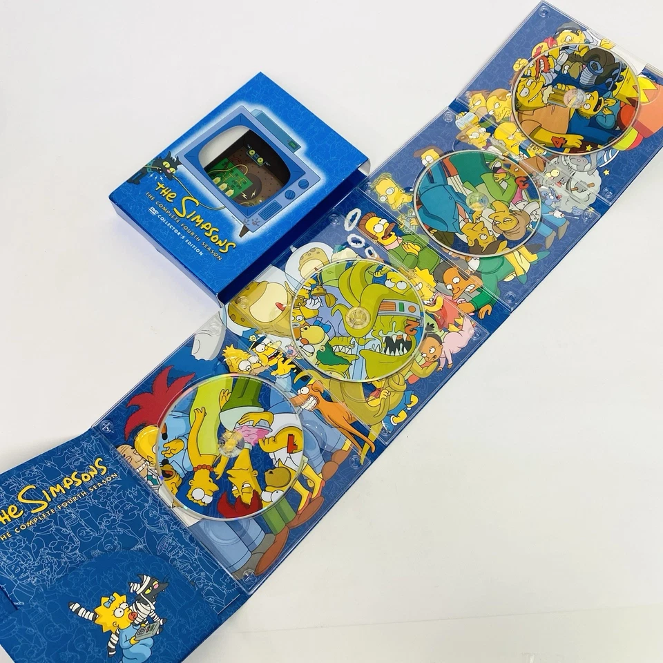 The Simpsons DVD Lot  Complete Seasons 4 6 8 Classic Animated Comedy TV Show - Image 2 of 4