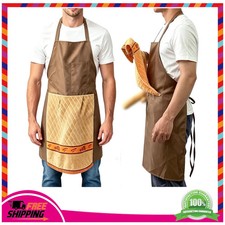 Funny Chef Prank Apron for Men, Novelty Surprise Cooking Gag Gift Apron
