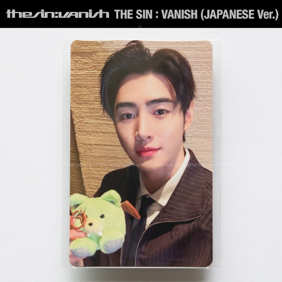ENHYPEN VANISH japanese 封入 21枚 コンプ トレカ HEESEUNG ENHYPEN THE SIN : VANISH Japan Japanese ver. CD+Photocard