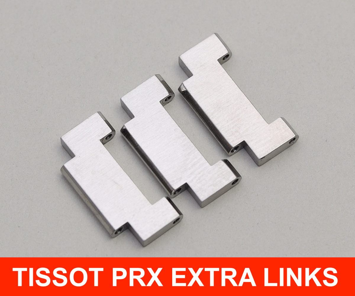 LINKS For TISSOT PRX 80 Watch Steel Metal Bracelet Strap Band Extra  Powermatic