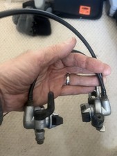 Magura HS33 Hydraulic Rim Brake Set F &R blue and silver