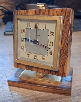 Réveil Bayard Ancien Art Déco /Art Deco Wecker / Vintage Uhr / alte Uhr