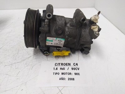 9659875780 klimakompressor 139016 CITROEN C4 BERLINA VTR PLUS 2004