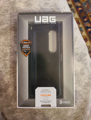 UAG Civilian Series Protective Case for Samsung Galaxy Z Fold4 5G Black Grip
