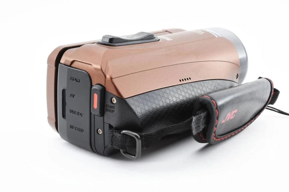 JVC Everio R Video Camera Camcorder GZ-R400-T Brown Used Japan Tested - Image 4 of 4