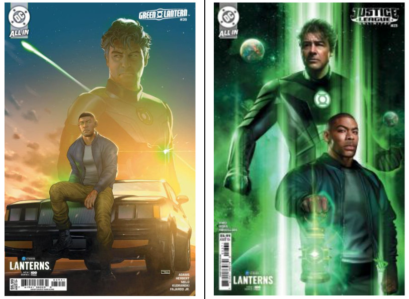 Green Lantern #39 D & Justice League Unlimited #23 G Variant 2026 LANTERNS Show