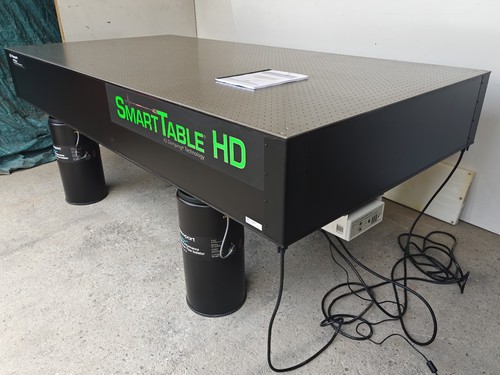 tested NEWPORT 4x8 OPTICAL smart TABLE, ST-300 CONTROLLER, I-2000 ISOLATORS