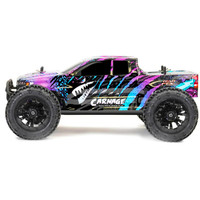 FTX Carnage 2.0 Brushless 4WD 1/10 RTR RC Monster Truck - Purple - FTX5539