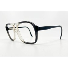 Titmus Z87 USA Aviator Eyeglasses Clear Fade to Black Frame 145mm