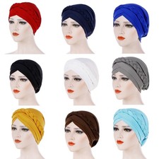 Pre-tied Headwrap Stretch Jerse Turban Women African Headwrap Women Turban