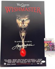 Harry Manfredini signed?12x18 Poster Composer Wishmaster