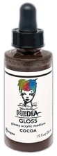 Dina Wakley Media Gloss 2oz Dropper Style-Cocoa