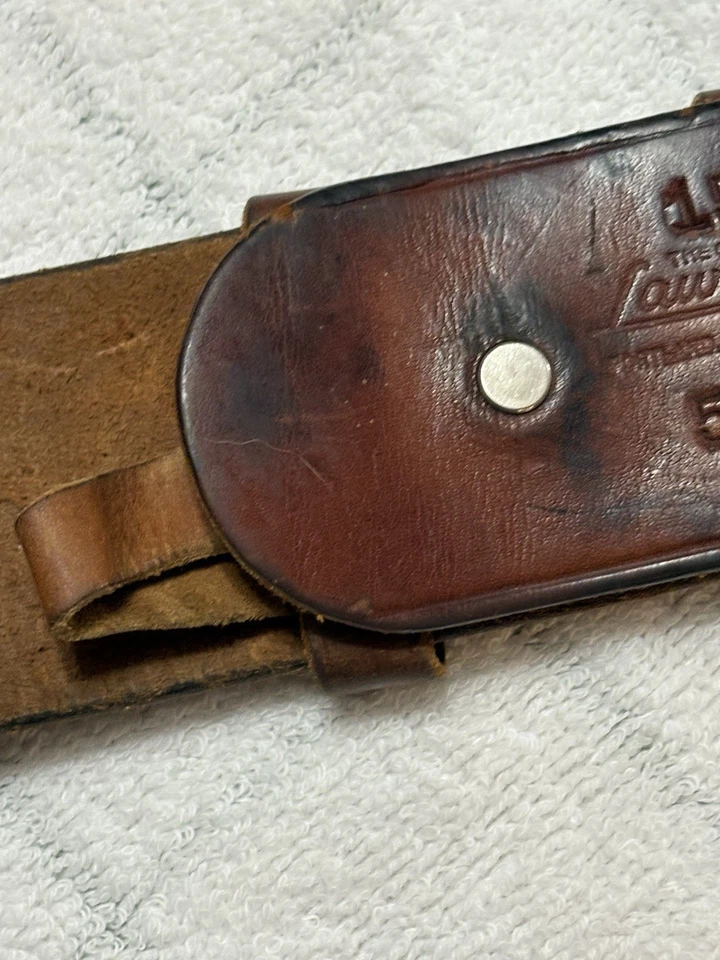 Cinturón de cuero Geo Lawrence #15 50 Foto 4 de 4