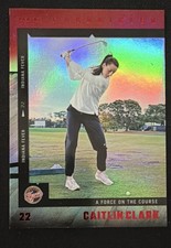 Panini 2025 Caitlin Clark Chronicled A Force on the Course #54 Fever WNBA