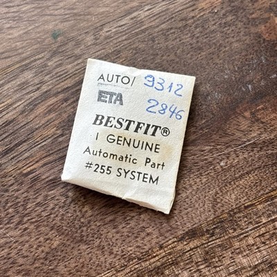 ETA 2846 / 3312, Bestfit Genuine NOS Part #255 Automatic Part System