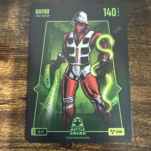 BAYOU (JA\'MARR CHASE) BO JACKSON BATTLE ARENA BATTLEFOIL GLOW PWR 140 #BF-78